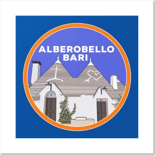 Alberobello Trulli Bari Trullo Italy Posters and Art